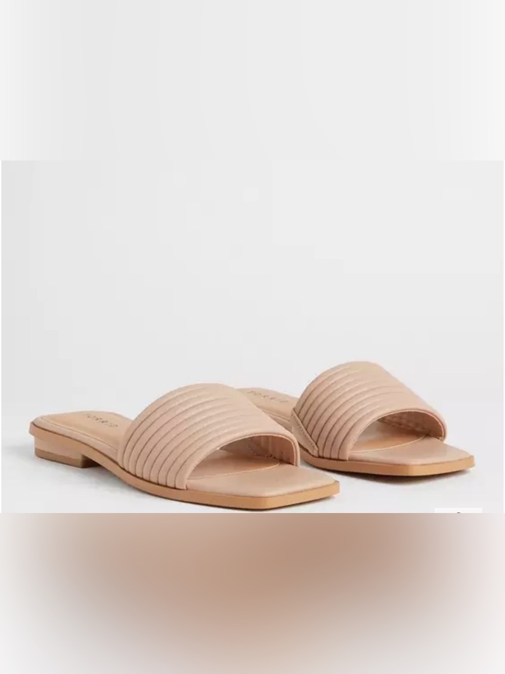 Torrid Tubular Band Slides Sandals (WW)